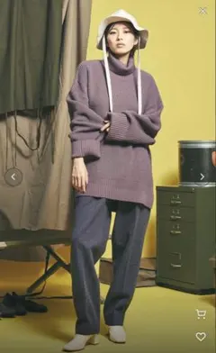 MAISON SPECIAL タートルネックニット ユニセックス