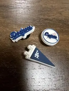 クロックス　シビッツ　チャーム　LAドジャース　3点セット
