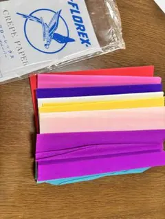 FLOREX クレープペーパー 8枚セット　　12