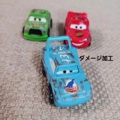 カーズ マテル ミニミニカーズ ダメージドキング レア