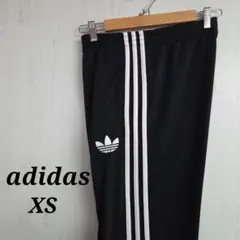 アディダスオリジナルス　ジャージ パンツ XS 刺繍ロゴ 黒色　ファイヤーバード
