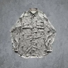 90s 00s archive botanical shirt y2k