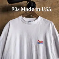 90s USA製　Dole　企業　Tシャツ シングルステッチ　L
