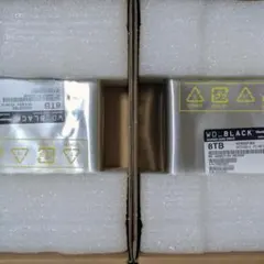 新品2個セット5万円お得 WD BLACK 8TB HDD WD8002FZBX