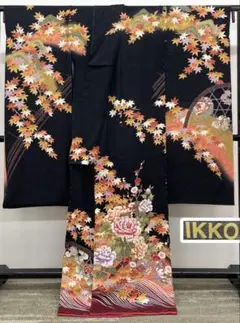 振袖 桂由美 仮絵羽 金通し 刺繍 金駒 金彩 正絹 未仕立て品 MOK613 振袖 桂由美 仮絵羽 金通し 刺繍 金駒 金彩 正絹 未仕立て品 MOK613