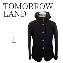 TOMORROW LAND トゥモローランド 紺 キルティングジャケット L