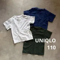 UNIQLO KIDS Tシャツ 110サイズ 3枚セット