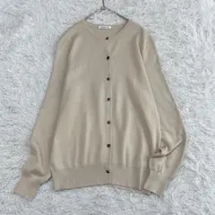 美品 ドゥーズィエムクラス エブリデイアイライク クルーネックカーディガン