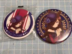 ウマ娘　ライスシャワー　勝負服　缶バッジ　バッチ　2点セット