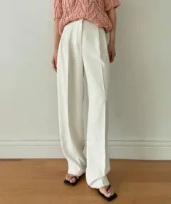 Didot.showroom　タックワイドトラウザー