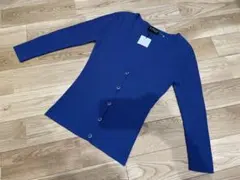 FAVORITISM★7分袖カーディガン ブルー