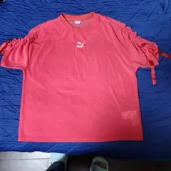 PUMA リボン付きオーバーサイズTシャツ