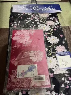 浴衣 桜 柄　帯　セット