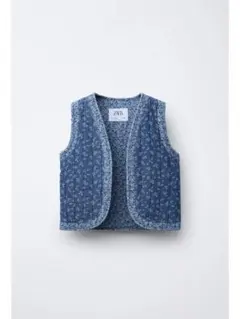 小花柄ベスト / zarakids