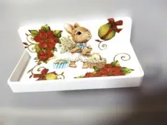 デコパージュ　マグネット式トレー　ピクニックうさぎ