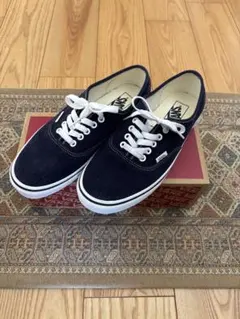 VANS オーセンティック　ネイビー スエード　26.5cm