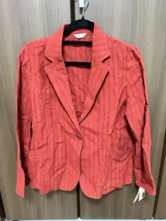 ★未使用★タグ付き★匿名配送★ ル・ヴァンテアン・レーヴ 赤系ジャケット