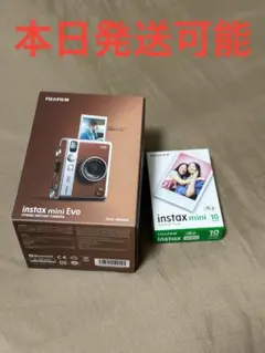 フジフイルム インスタントカメラ instax mini Evo 「チェキ」