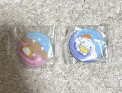 くら寿司 シナモロール モカ コラボ 缶バッジ ビッくらポン