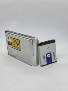 極美品 SONY Cyber-shot DSC-T77 シルバー 動作品 元箱付 - メルカリ