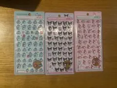 ボンボンドロップシール サンリオ mini クロミ マイメロ ハンギョドン