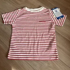 ★mont-bell 赤白ボーダーTシャツ　110★