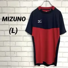 新品　MIZUNO ミズノ　ソーラーカット　Tシャツ 運動着　ランニング　赤　紺