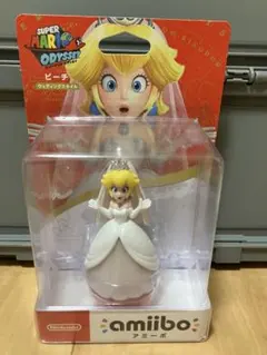 amiibo ピーチ ウェディングスタイル スーパーマリオ オデッセイ　アミーボ