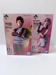 一番くじ NARUTO疾風伝 B賞 春野サクラ D賞 我愛羅 おまけ付き - メルカリ
