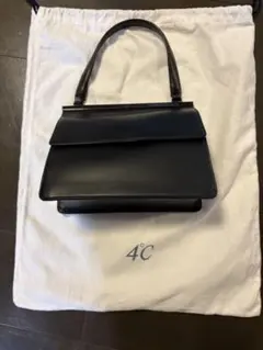 4℃ フォーマルハンドバッグ ブラック　黒