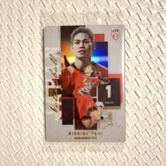 男子バレーボール日本代表　ツインウエハース　2026　R　レア　西田有志