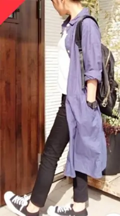 パープル ワンピース