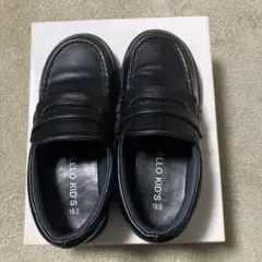 ゆう様専用／ブラック フォーマルシューズ 19.0&22.0cm