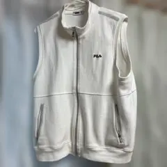 FILA ホワイト ワッフル ベスト