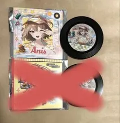 NIKKE タワレココラボ 特典レコード風アクリルコースター 特典カード