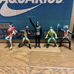 特撮フィギュア 5体セット 仮面ライダー　敵キャラ