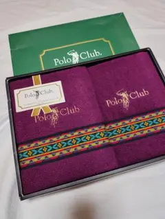 Polo Club ハンドタオル 2枚セット新品