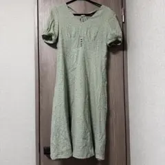 ミッシュマッシュ　ミントグリーンワンピースのサムネイル