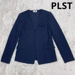 PLST プラステ ダブルブレストジャケット ネイビー S 23ss 金ボタン 