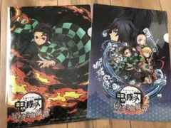 鬼滅の刃 ヒノカミ血風譚 限定A4クリアファイル 2枚セット