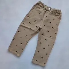 ★petit main★Disney ミッキー総柄パンツ