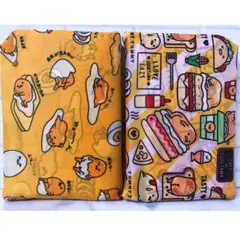 ぐでたま エコバッグ ２種セット 総柄デザイン ☆★