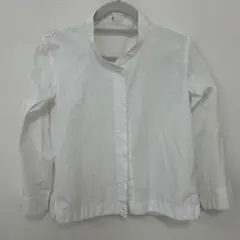 UNIQLO +J スタンドカラーシャツ ホワイト S