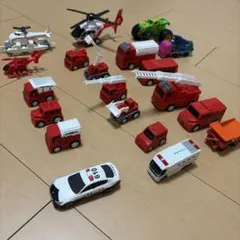 ミニカー ヘリコプター まとめ売り 18点セット