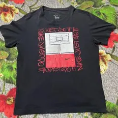 「美品」NIKE ナイキ just do it バスケ グラフィックTシャツ