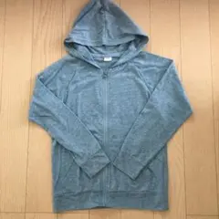 デビロック　薄手パーカー  水色　140cm