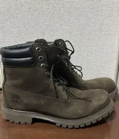 Timberland ダークブラウン ワークブーツ