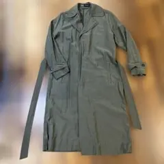 ZARA ザラ ミリタリー　ロングトレンチコート カーキ オリーブ ベルト付き
