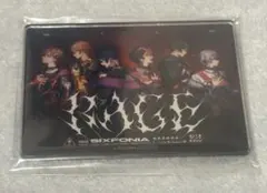 シクフォニ　RAGE ローソン特典　アクリルカード