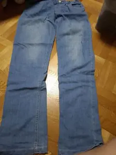 ライトブルー ストレッチデニムパンツ　160cm